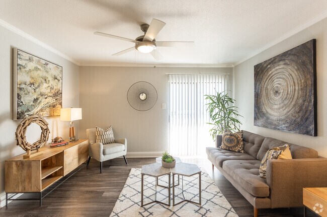 One Bed One Bath A 3008 floor plan